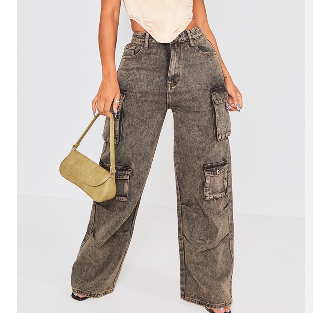 Cargo jeans pants